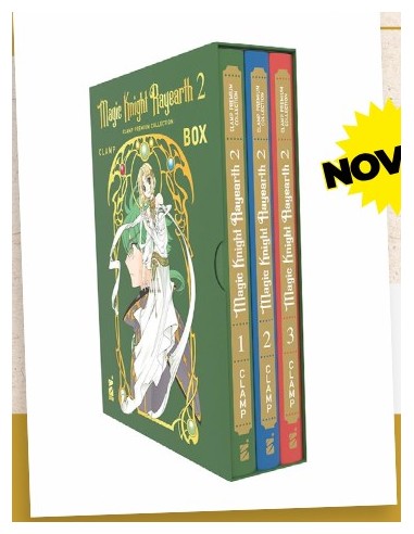 MAGIC KNIGHT RAYEARTH - CLAMP PREMIUM COLLECTION - BOX 2 - OSHARE 17
