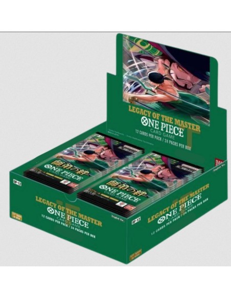 ONE PIECE CARD GAME - OP-12 - LEGACY OF THE MASTER - BOX