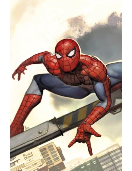 SPIDER-MAN 874 VARIANT DI RYAN BROWN - AMAZING SPIDER-MAN 1