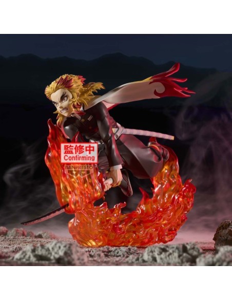 DEMON SLAYER - VIBRATION STARS PLUS - KYOJURO RENGOKU - STATUA 14CM