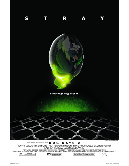 STRAY DOGS - CANI RANDAGI - DOG DAYS 1 VARIANT ALIEN