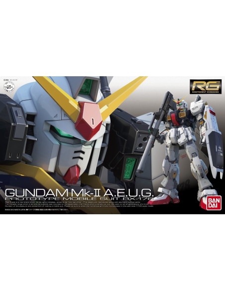 GUNDAM - REAL GRADE - RX-178 GUNDAM MK-II (AEUG) - MODEL KIT 1/144
