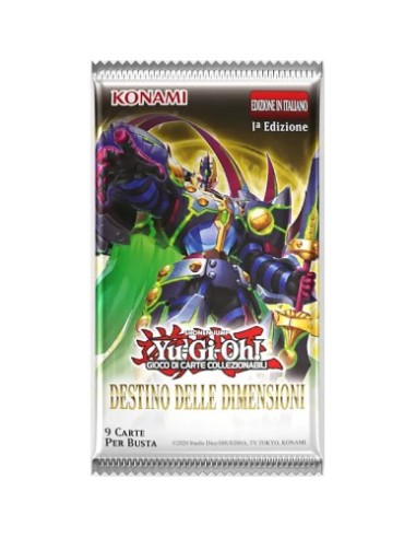 YU-GI-OH! - DESTINO DELLE DIMENSIONI (DOOM OF DIMENSIONS) - BUSTA - ITA