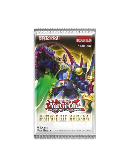 YU-GI-OH! - DESTINO DELLE DIMENSIONI (DOOM OF DIMENSIONS) - BUSTA - ITA
