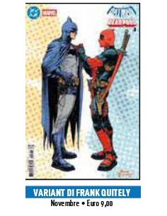BATMAN/DEADPOOL - VARIANT DI FRANK QUITELY