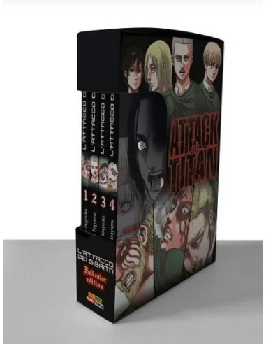 L`ATTACCO DEI GIGANTI FULL COLOR EDITION COFANETTO