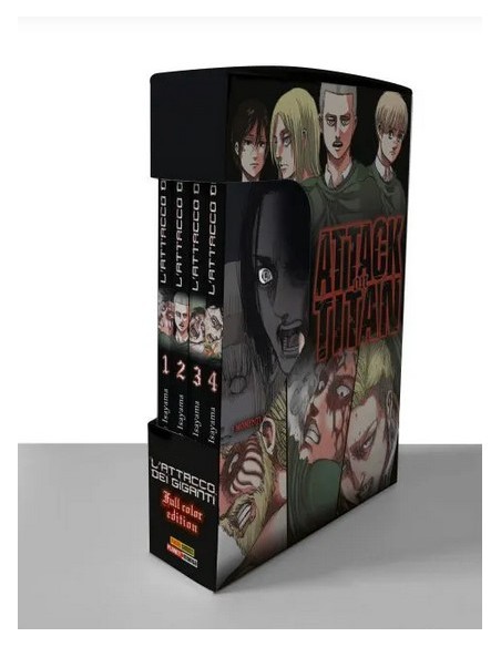 L`ATTACCO DEI GIGANTI FULL COLOR EDITION COFANETTO