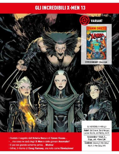 GLI INCREDIBILI X-MEN 431 - X-MEN 13