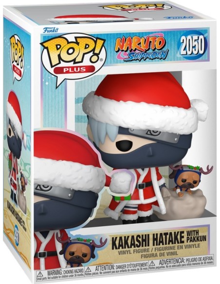NARUTO SHIPPUDEN - KAKASHI HATAKE W/PAKKUN (HOLIDAY) - POP 2050