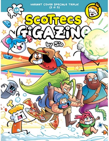 SCOTTECS GIGAZINE 28 VARIANT LIMITATA ESCLUSIVA...