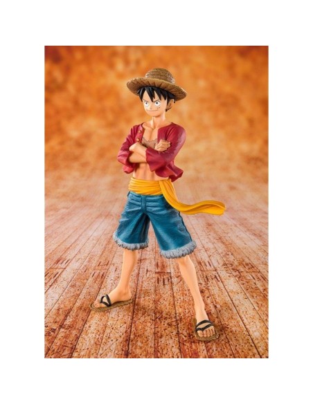 ONE PIECE - FIGUARTS ZERO - STRAW HAT LUFFY - STATUA 14CM