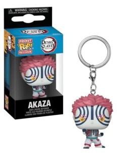 DEMON SLAYER - AKAZA - POCKET POP KEYCHAIN