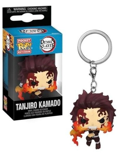 DEMON SLAYER - TANJIRO KAMADO (DANCING FLASH) - POCKET POP KEYCHAIN