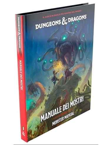 D&D 5.0 - MONSTER MANUAL 2024 - HARD COVER - ITA - (MANUALE DEI MOSTRI)