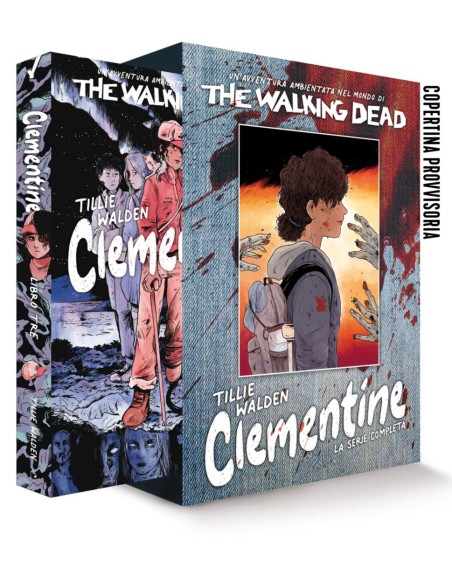 THE WALKING DEAD CLEMENTINE LIBRO 3 + COFANETTO (progettato per contenere i 3 volumi che compongono la serie)