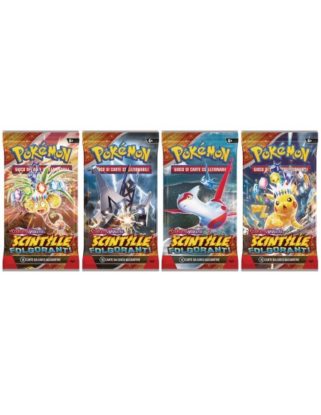 POKEMON SCARLATTO E VIOLETTO - SCINTILLE FOLGORANTI - BUSTA ITA