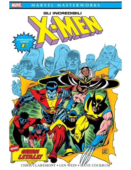 MARVEL MASTERWORKS GLI INCREDIBILI X-MEN 1