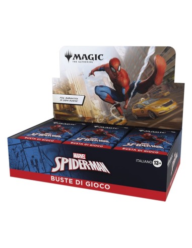 MAGIC THE GATHERING - MARVEL`S SPIDER-MAN PLAY BOOSTER BOX (ITA)
