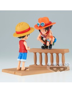 ONE PIECE - MONKEY. D. LUFFY & PORTGAS D. ACE - WORLD...