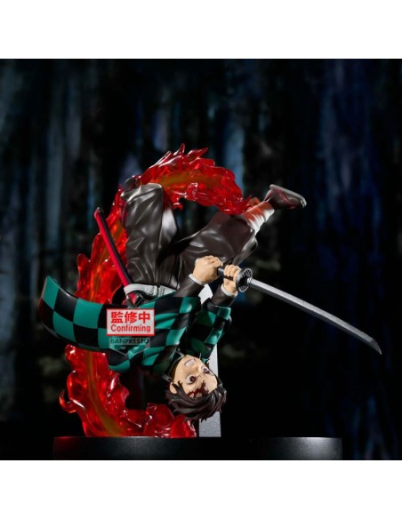DEMON SLAYER - VIBRATION STARS PLUS - TANJIRO KAMADO - STATUA 12CM