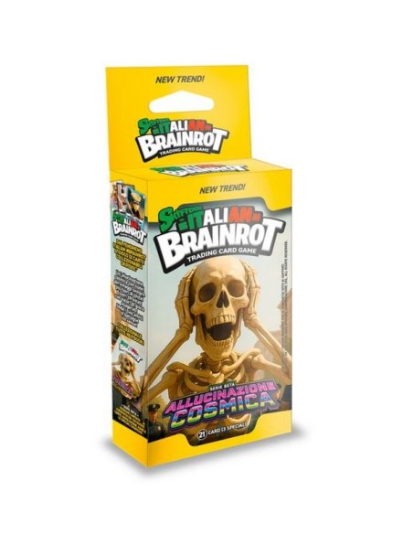 SKIFIDOL: ITALIAN BRAINROT - SERIE BETA - ALLUCINAZIONE COSMICA BLISTER DA 3 FLOWPACK DI 7 CARTE - (contiene: 21 CARTE DI CUI 3 