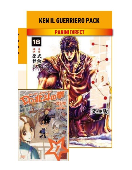 KEN IL GUERRIERO PACK - (contiene: KEN IL GUERRIERO EXTREME EDITION 18 E KEN IL GUERRIERO DD 1)