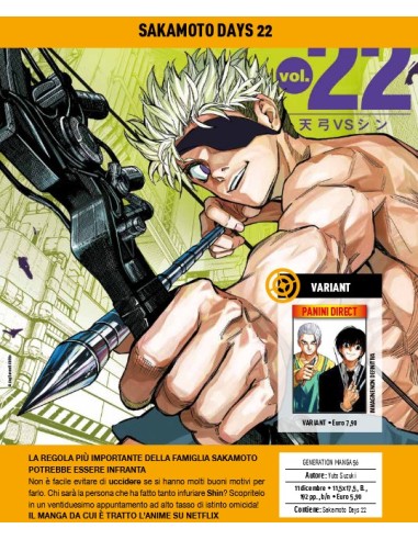 SAKAMOTO DAYS 22 - GENERATION MANGA 56