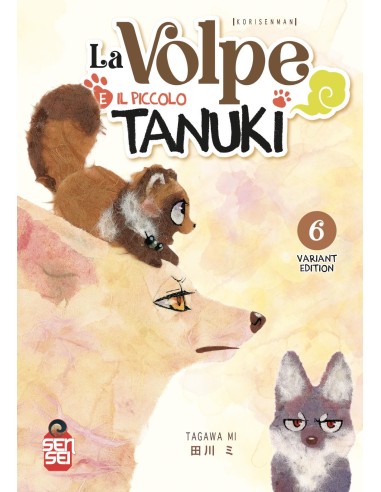 LA VOLPE E IL PICCOLO TANUKI 6 VARIANT