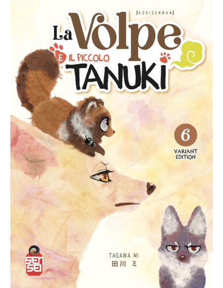 LA VOLPE E IL PICCOLO TANUKI 6 VARIANT