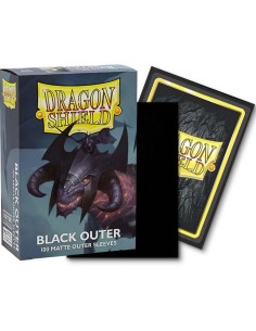 100 BUSTINE STANDARD - OUTER SLEEVES MATTE BLACK