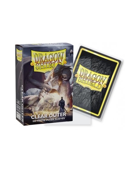 100 BUSTINE STANDARD - OUTER SLEEVES MATTE CLEAR