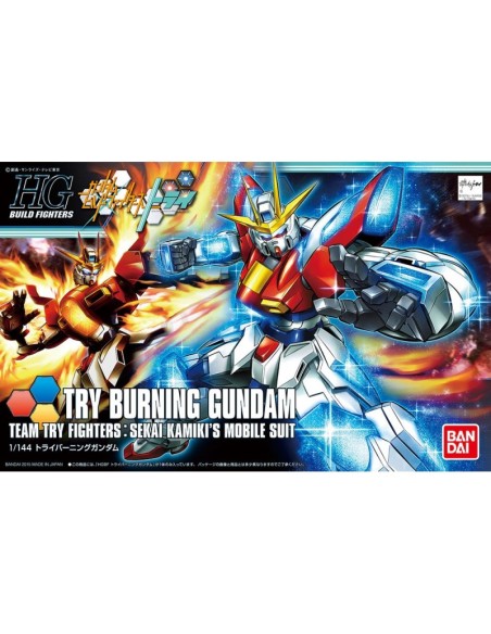 GUNDAM - HIGH GRADE - HGBF TRY BURNING GUNDAM - MODEL KIT 1/144