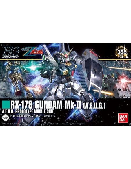 GUNDAM - HIGH GRADE - RX-178 GUNDAM MK- II (AEUG) - MODEL KIT 1/144
