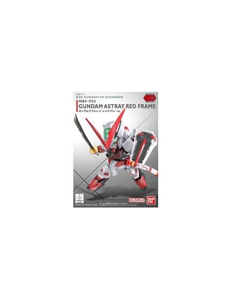GUNDAM - SUPER DEFORMED - SD GUNDAM EX-STANDARD GUNDAM ASTRAY RED FRAME - MODEL KIT