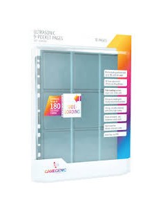 ULTRASONIC - 9-POCKET PAGES - SIDELOADING - PACK 10PZ