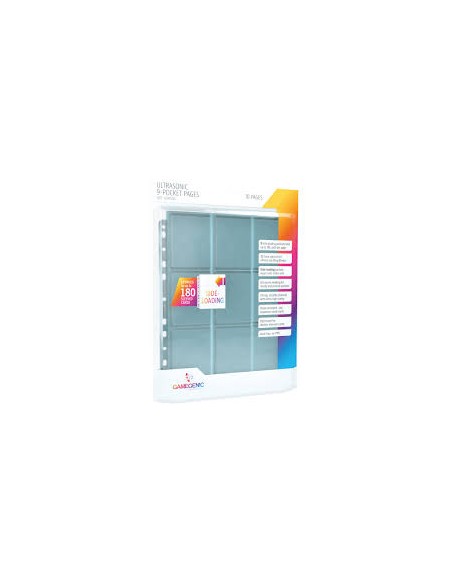 ULTRASONIC - 9-POCKET PAGES - SIDELOADING - PACK 10PZ