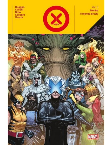 X-MEN DI JONATHAN HICKMAN VOL. 3 MENTRE IL MONDO BRUCIA - MARVEL DELUXE