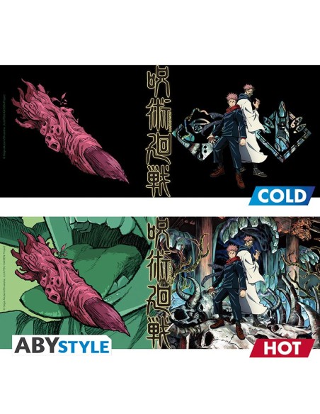 JUJUTSU KAISEN - TAZZA HEAT CHANGE 460ML - ITADORI & SUKUNA