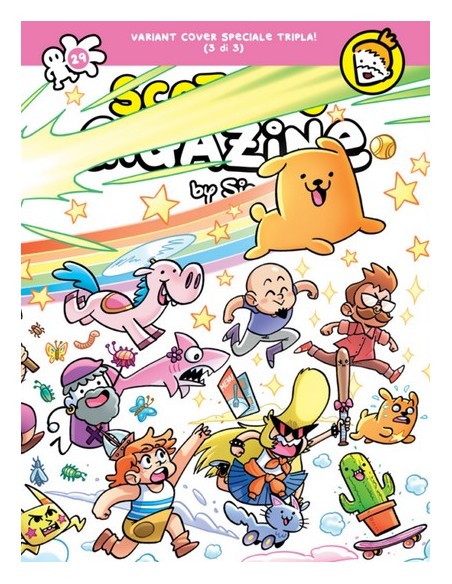 SCOTTECS GIGAZINE 29 VARIANT LIMITATA ESCLUSIVA FUMETTERIE 3 DI 3