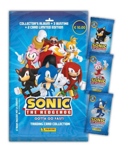 SONIC ``GOTTA GO FAST`` TRADING CARD STARTER...