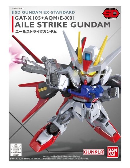 GUNDAM - SUPER DEFORMED - SD GUNDAM EX-STANDARD AILE STRIKE GUNDAM - MODEL KIT