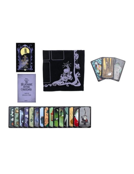 NIGHTMARE BEFORE CHRISTMAS. I TAROCCHI. COFANETTO REGALO. - con 78 Carte (contiene: tappetino da divinazione, astuccio in vellut