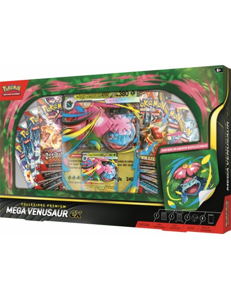 POKEMON COLLEZIONE PREMIUM MEGA VENUSAUR-EX - ITALIANO