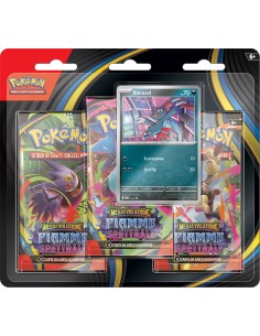 POKEMON MEGAEVOLUZIONE - FIAMME SPETTRALI 3 PACK