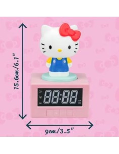 HELLO KITTY LIGHT UP ALARM CLOCK