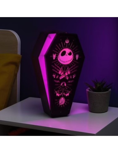 NIGHTMARE BEFORE CHRISTMAS - COFFIN 3D LIGHT