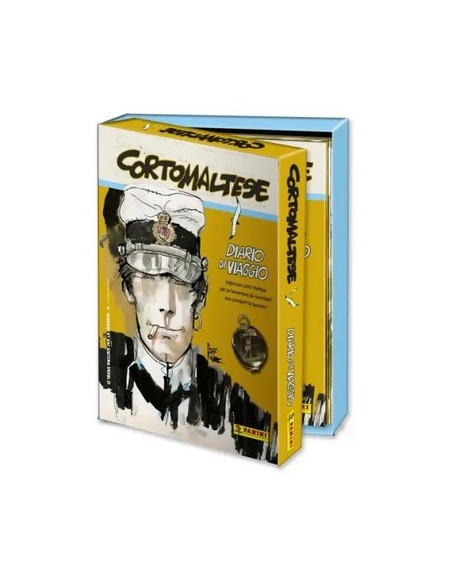 CORTO MALTESE DIARIO DI VIAGGIO TICKER ALBUM E TRADING CARD MULTI-SET LIMITED EDITION - (contiene CONTIENE ALBUM CARTONATO, 1 LI
