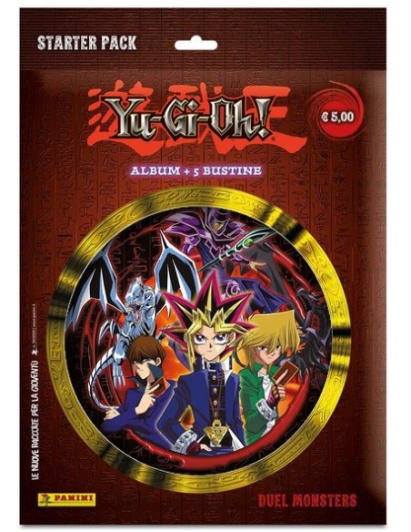 YU-GI-OH! DUEL MONSTERS! STICKER ALBUM - ECOBLISTER - (contiene 5 BUSTINE)