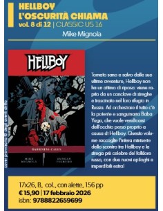 HELLBOY 8 (di 12) L`OSCURITA` CHIAMA - CLASSIC US 16