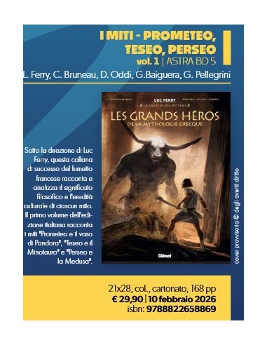 I MITI 1 PROMETEO, TESEO, PERSEO - ASTRA BD 5